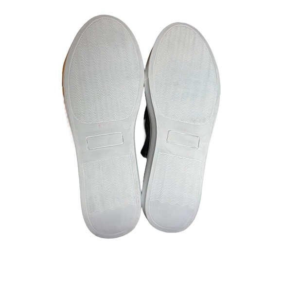 Zadig & Voltaire Red, Black and White Lightning Bolt Leather Sneakers Size 44 - Picture 14 of 15